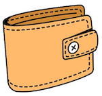 Portemonnaie klein